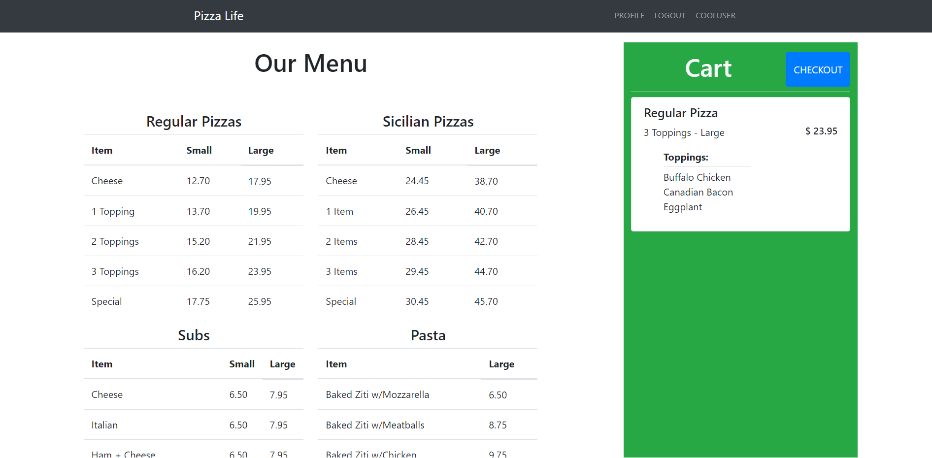 Pizza App — Online Ordering Platform