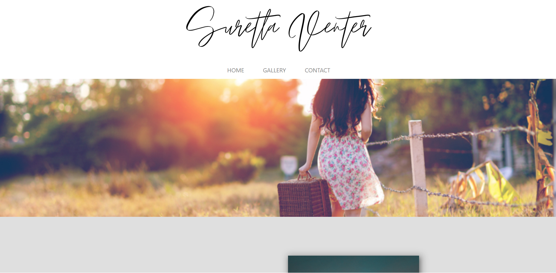 Suretta Venter Photography — Portfolio Website